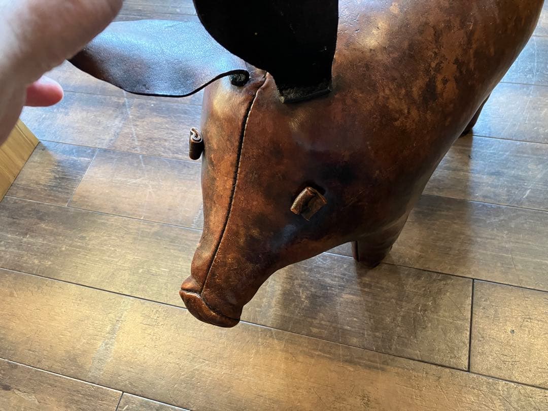 【60's〜70'sヴィンテージ 】OMASA アニマルフット スツール・ブタ