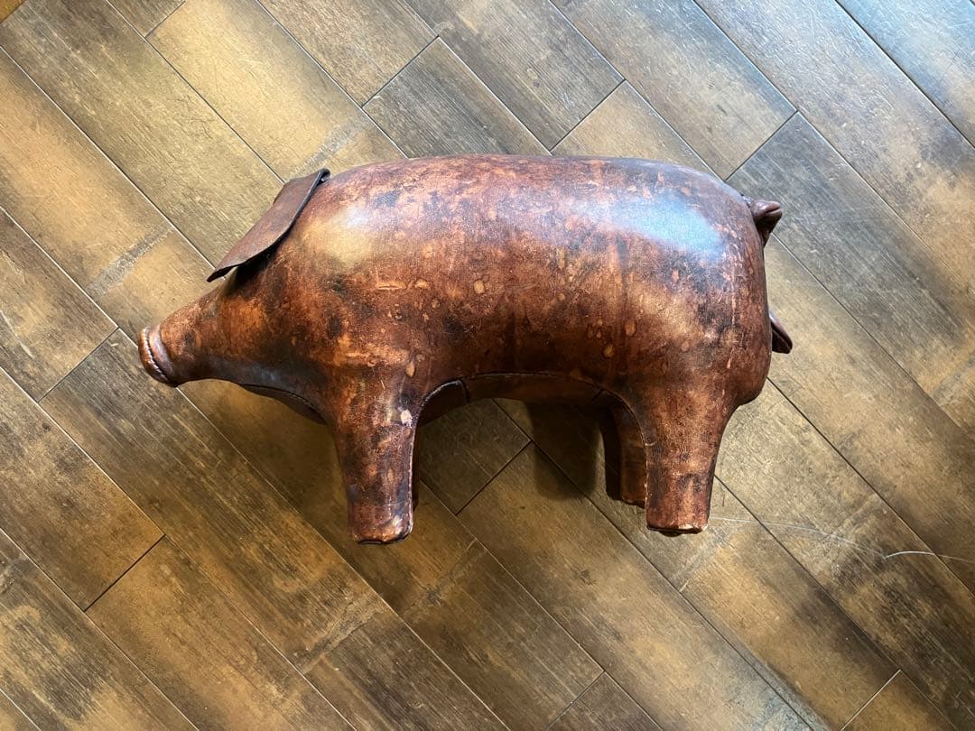 【60's〜70'sヴィンテージ 】OMASA アニマルフット スツール・ブタ