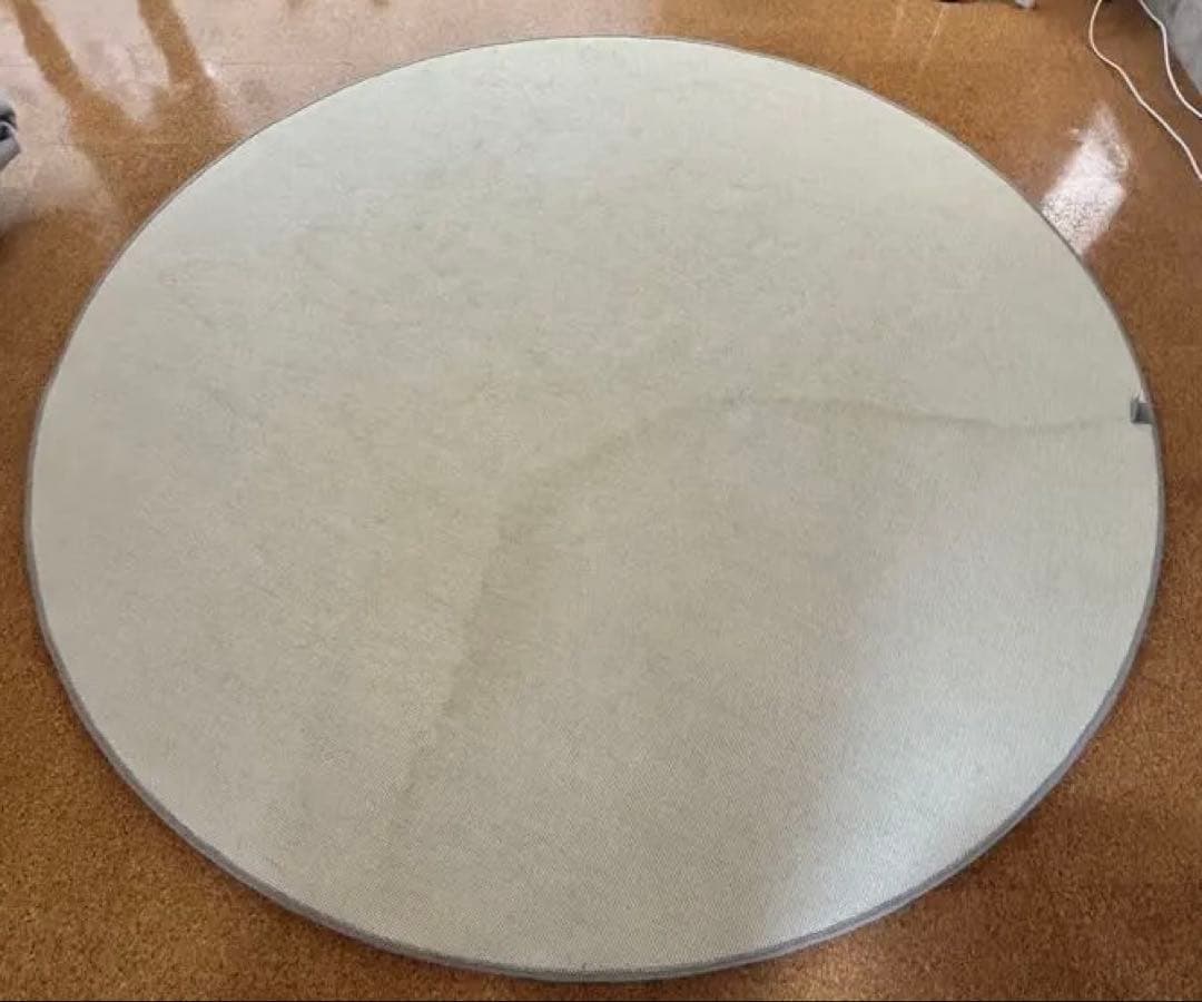 JAB 円形 ライトグレージュ　ラグ・カーペット