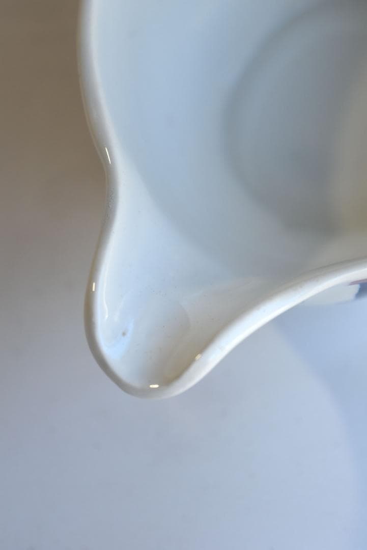 未使用　サルグミンヌ　バスク柄　ピシェ　クレミエ　フランスアンティーク