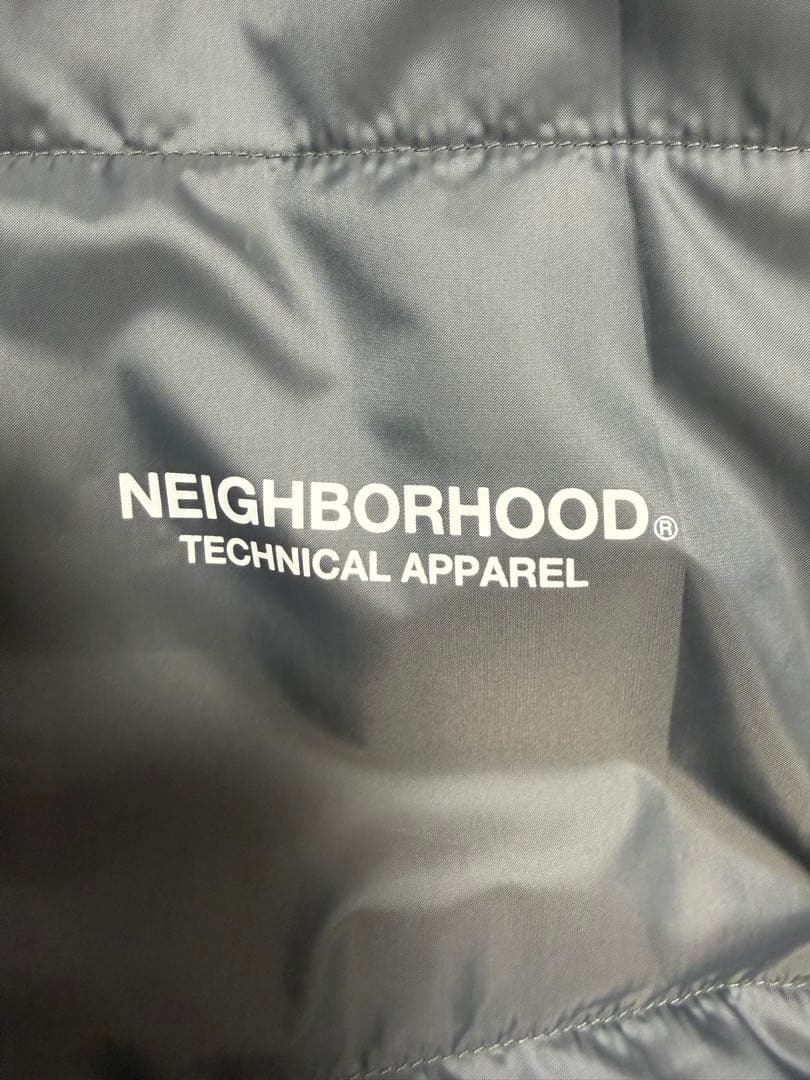 NEIGHBORHOOD プリマロフトナイロンジャケット グレー　L