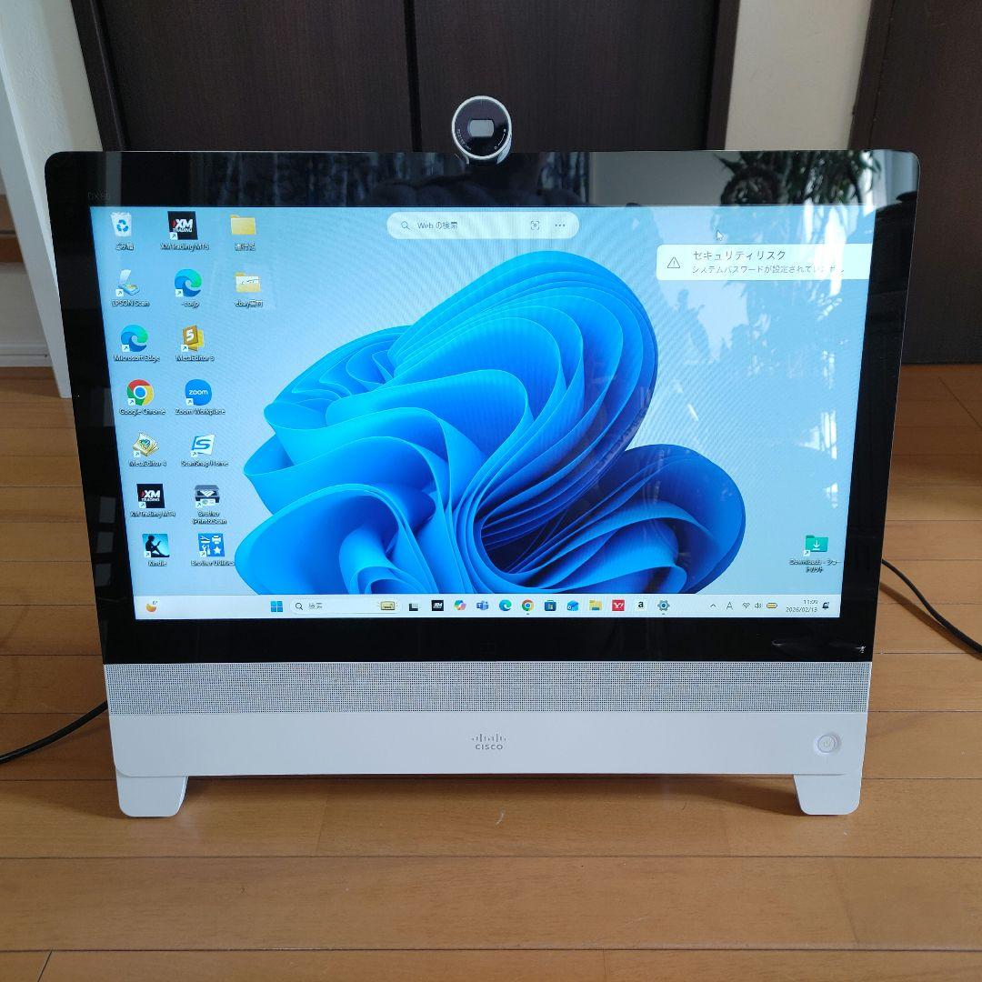 【動作確認済】Cisco Webex DX80 テレワーク・Web会議用モニタ②