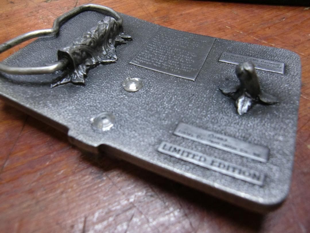 1983 ハーレーダビッドソン.バックル.1936ナックルヘット（当時物