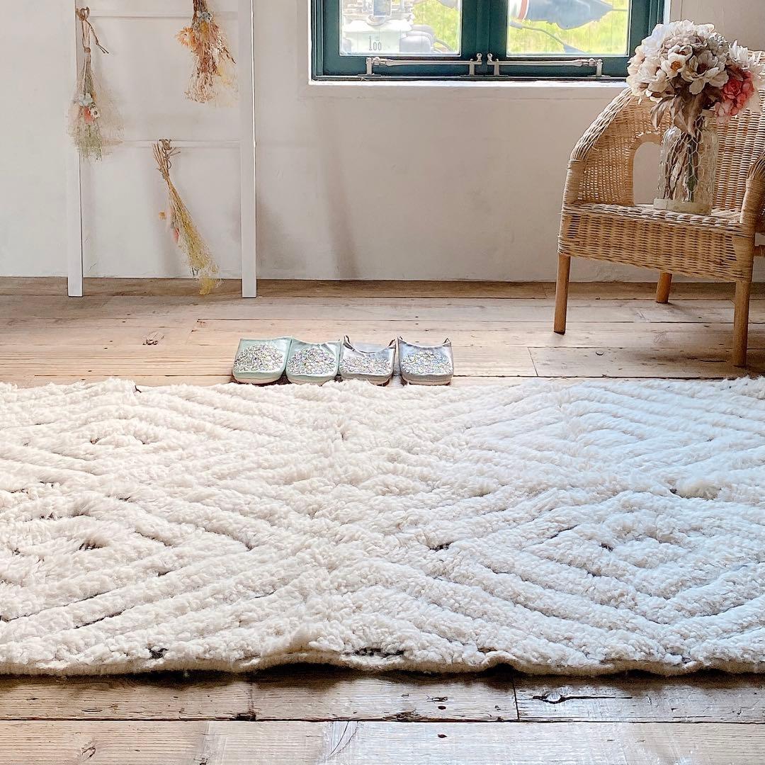 モロッコ ベニワレン Beniourain ラグ 約98×147cm