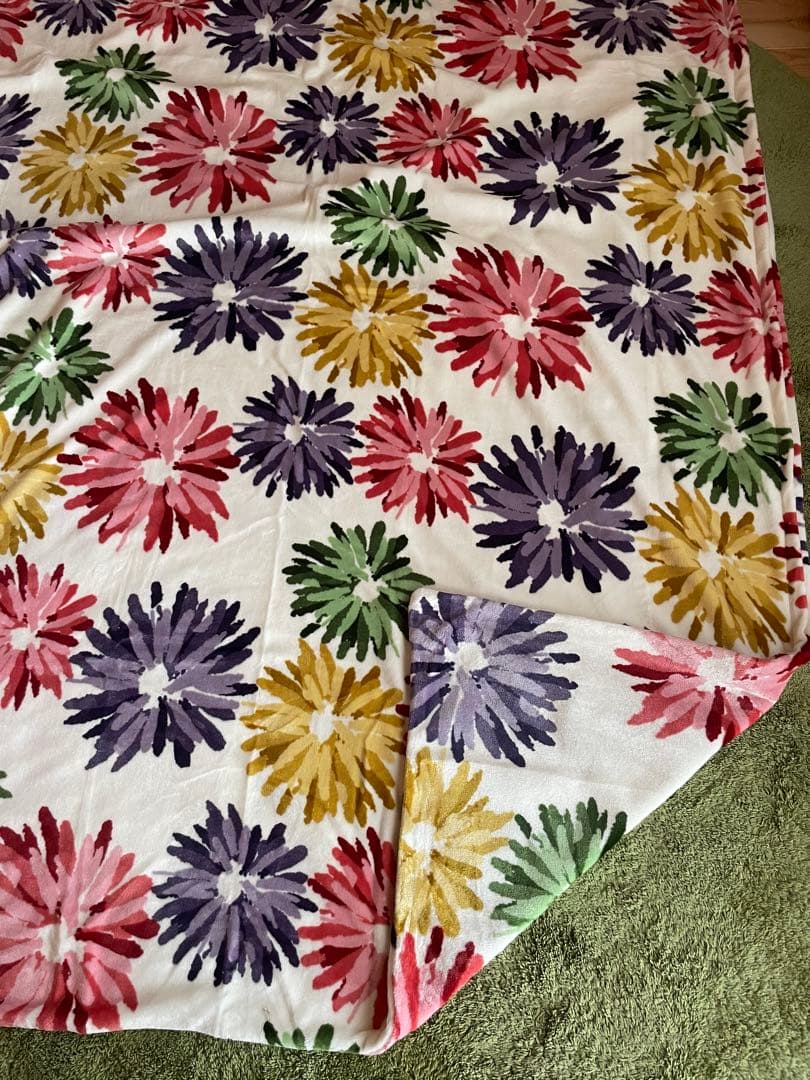 2枚セット【シビラ】あったか掛カバー　シングル　ホワイト　グリーン各1枚