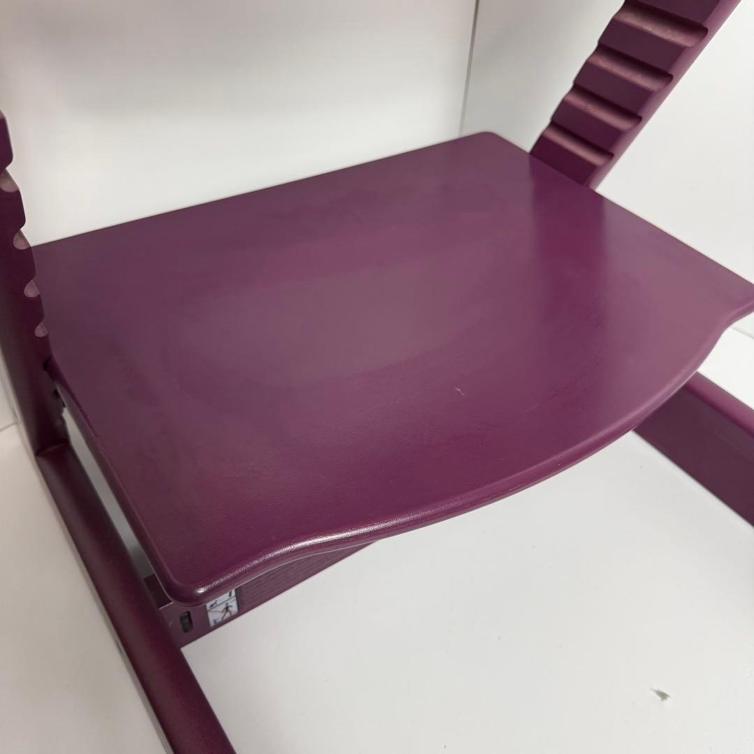 希少色　シリアル5　ストッケ トリップトラップ　パープル　紫