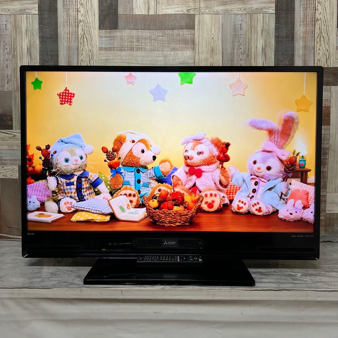 Luisさん専用全国送料込三菱40型ブルーレイHDD付Blu-ray⇄HDDダビ