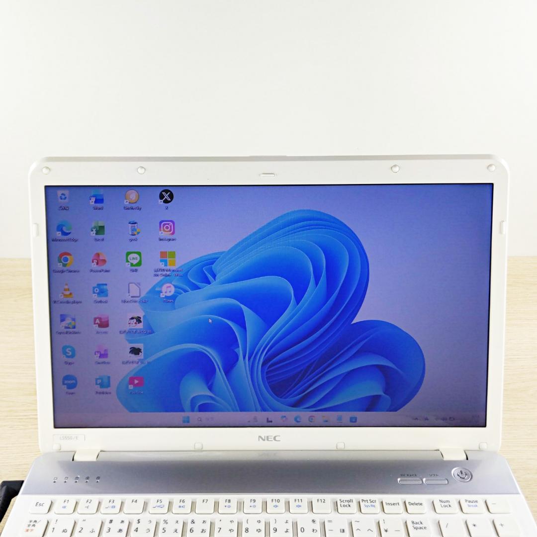 快適SSD！ Win11 Corei5 NECノートパソコン PC 初期設定済み