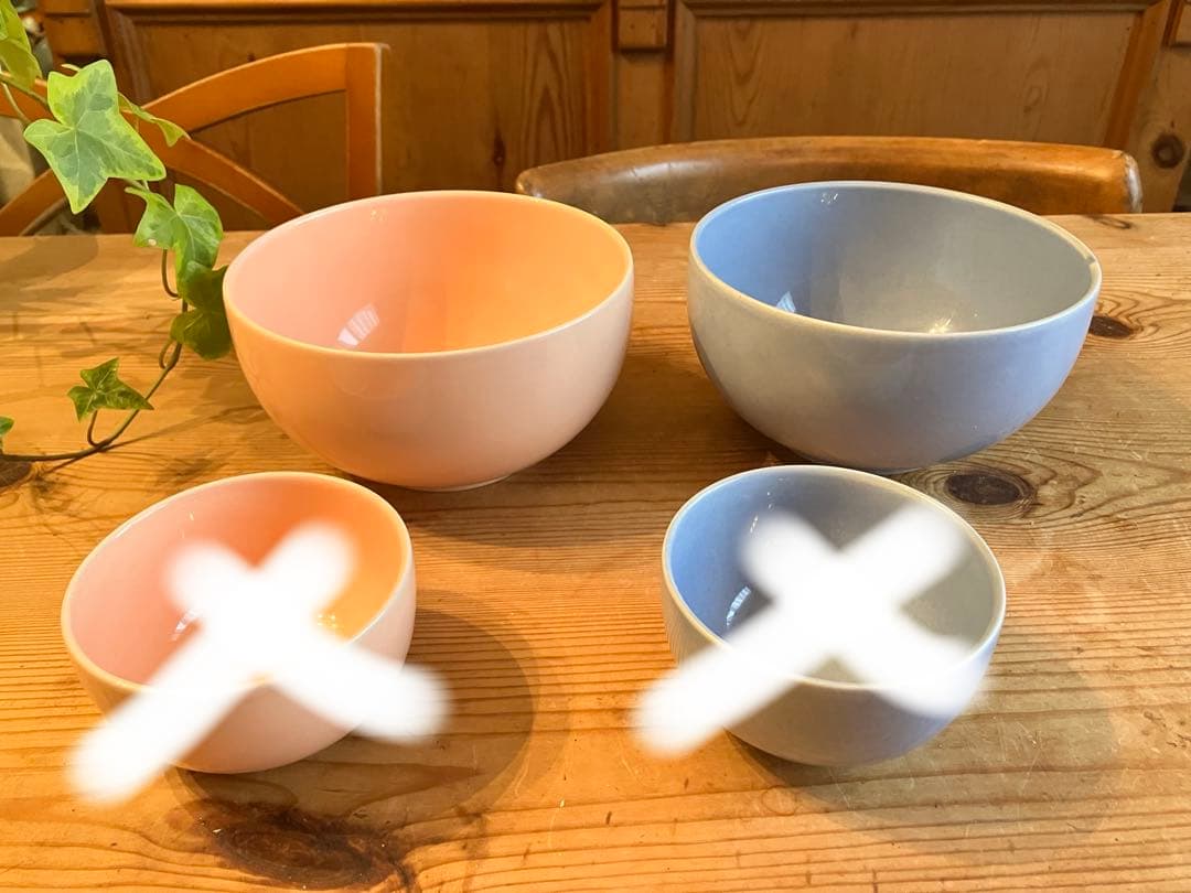 85moa71naロイヤルコペンハーゲン　FAJANCE ボウル7個セット