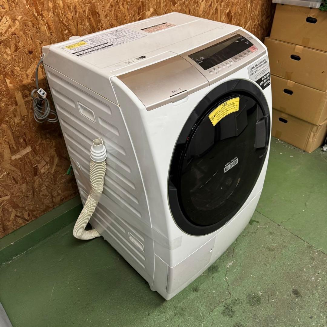 252★2019年製★日立　ドラム式洗濯機　11KG 熱乾燥　一人暮らし