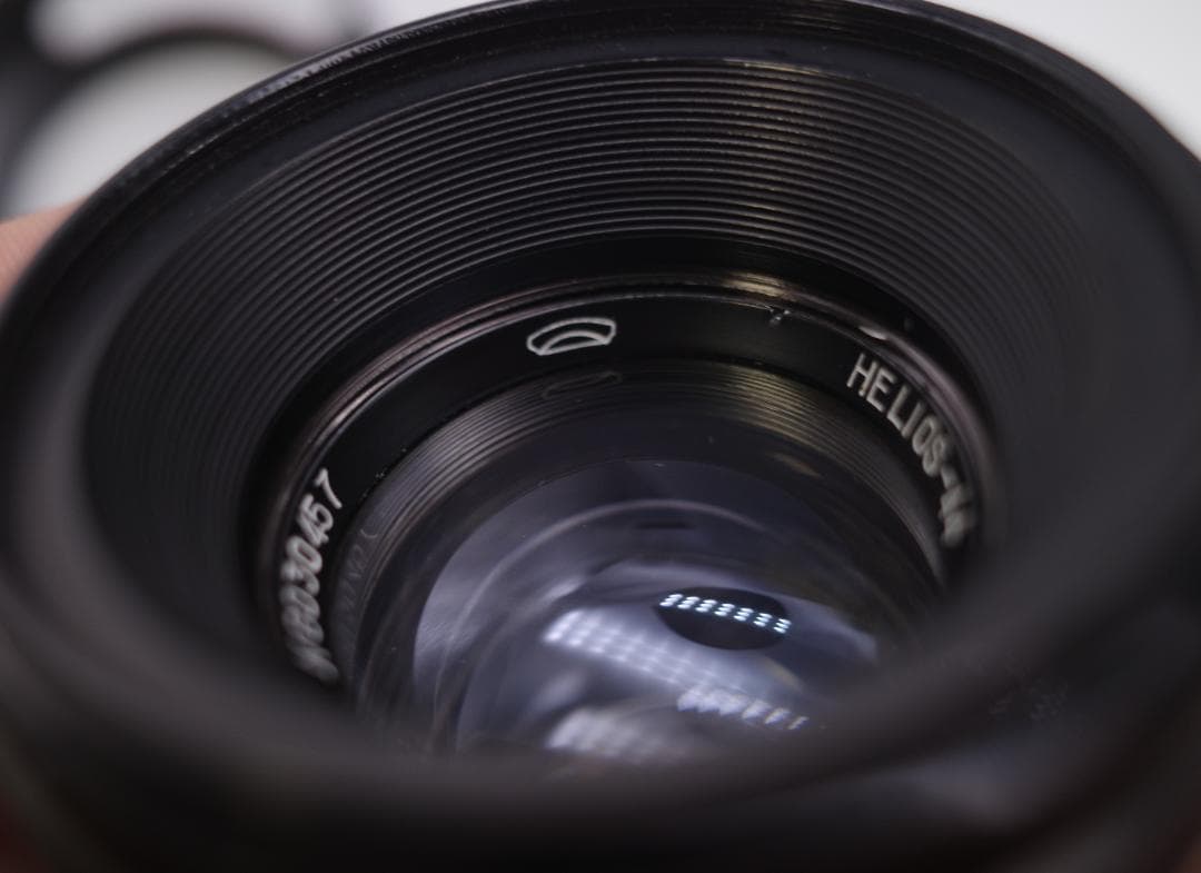 4【希少】Helios44 　美品　初期型ゼブラ　ヘリオス44　ぐるぐるボケ