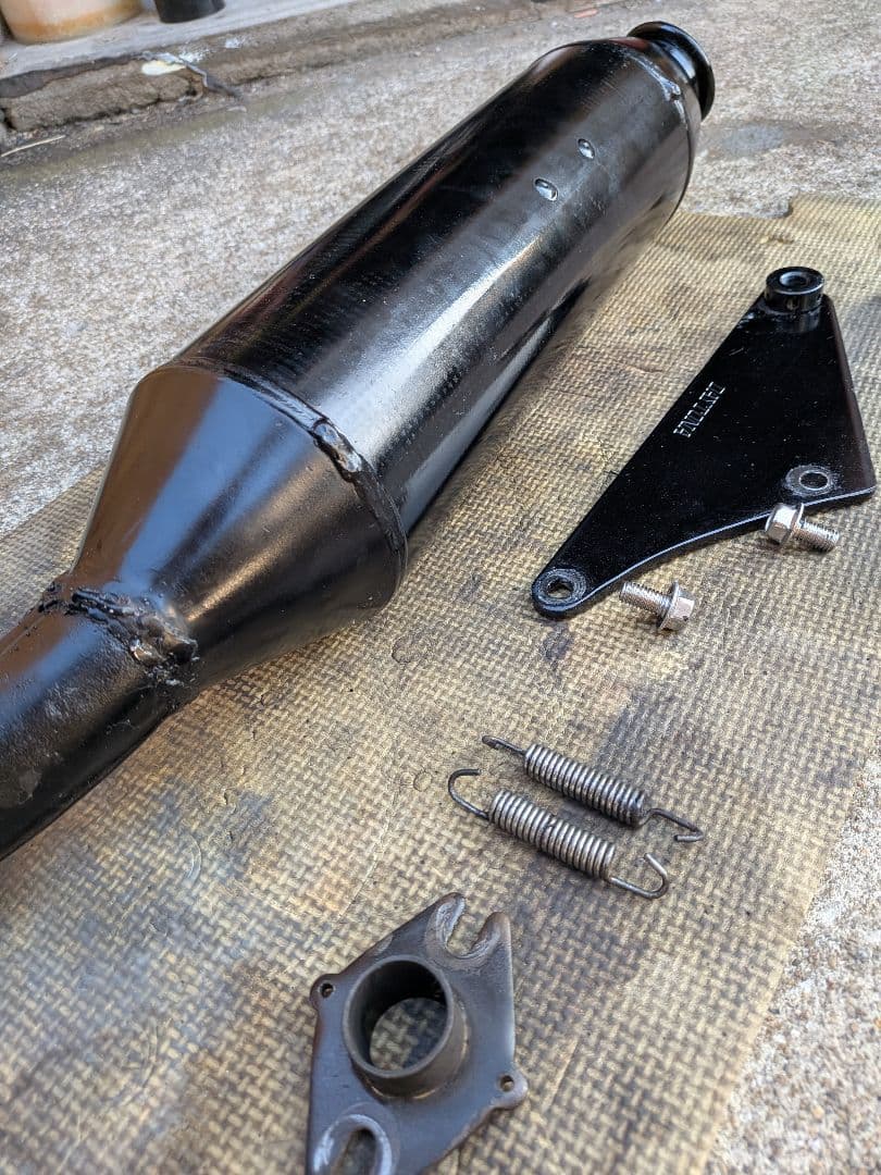 デイトナスポーツマフラー　AF34　AF35　ディオ　ライブディオ　ZX