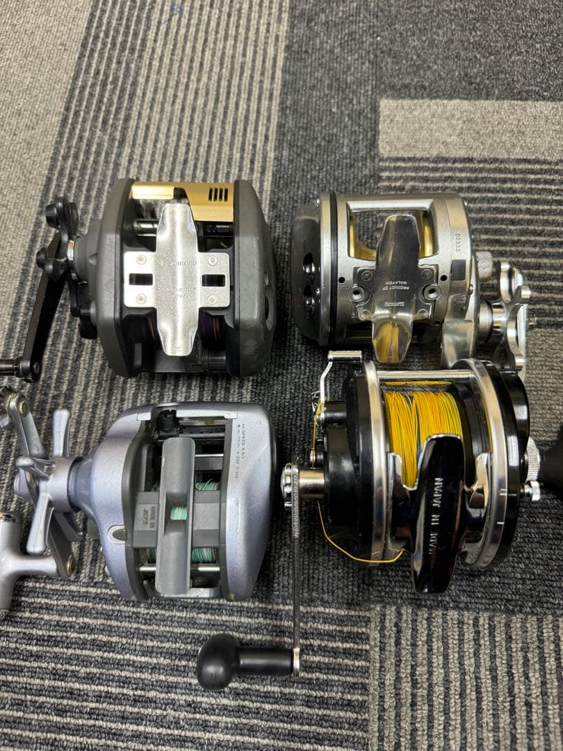 リール 4つ