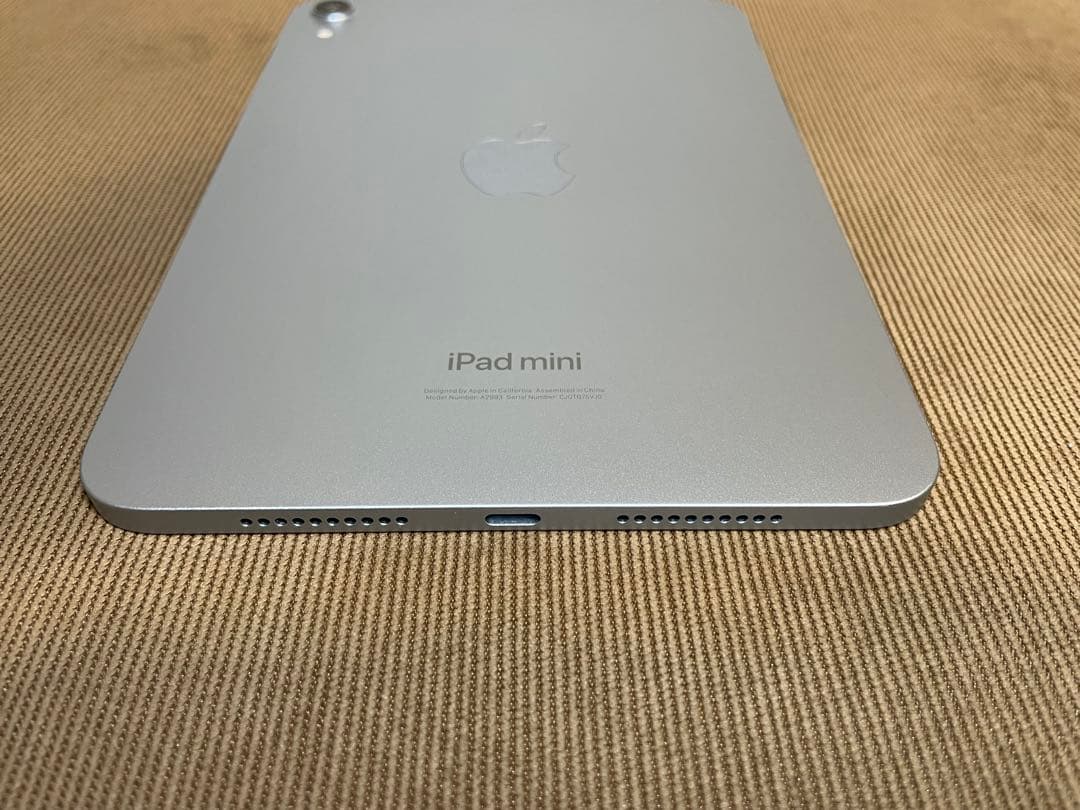 【美品】iPad mini第7世代(A17 Pro)128GB Wi-Fiモデル