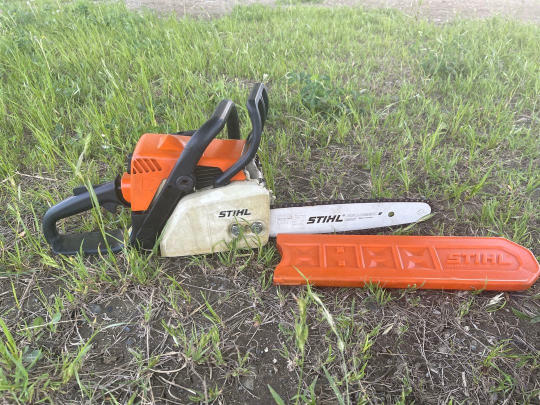 STIHL エンジン チェンソー MS170C長期倉庫保管の為ジャンク品扱い)