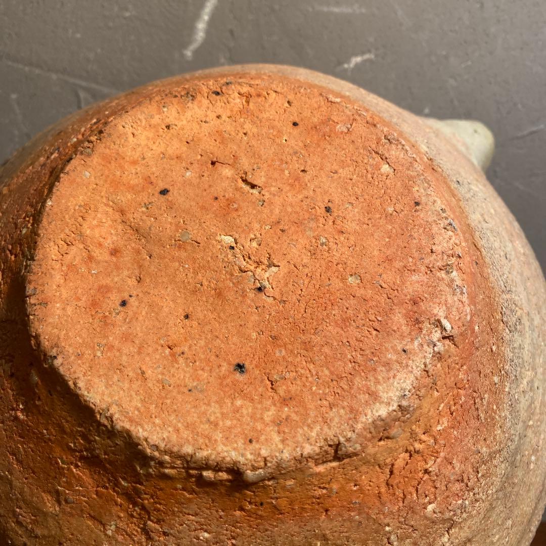 石田千比呂作 穴窯 片口大鉢 共箱 作家物 焼き物 骨董品 コレクション