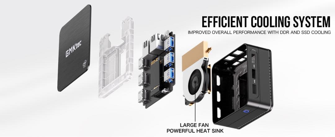 GNKtec NucBox KB7 ミニPC(N5006+16G +512G)