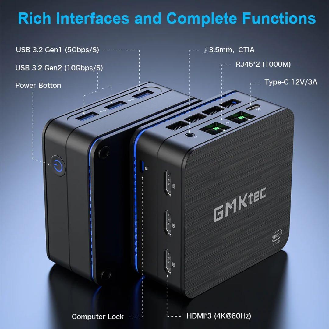 GNKtec NucBox KB7 ミニPC(N5006+16G +512G)