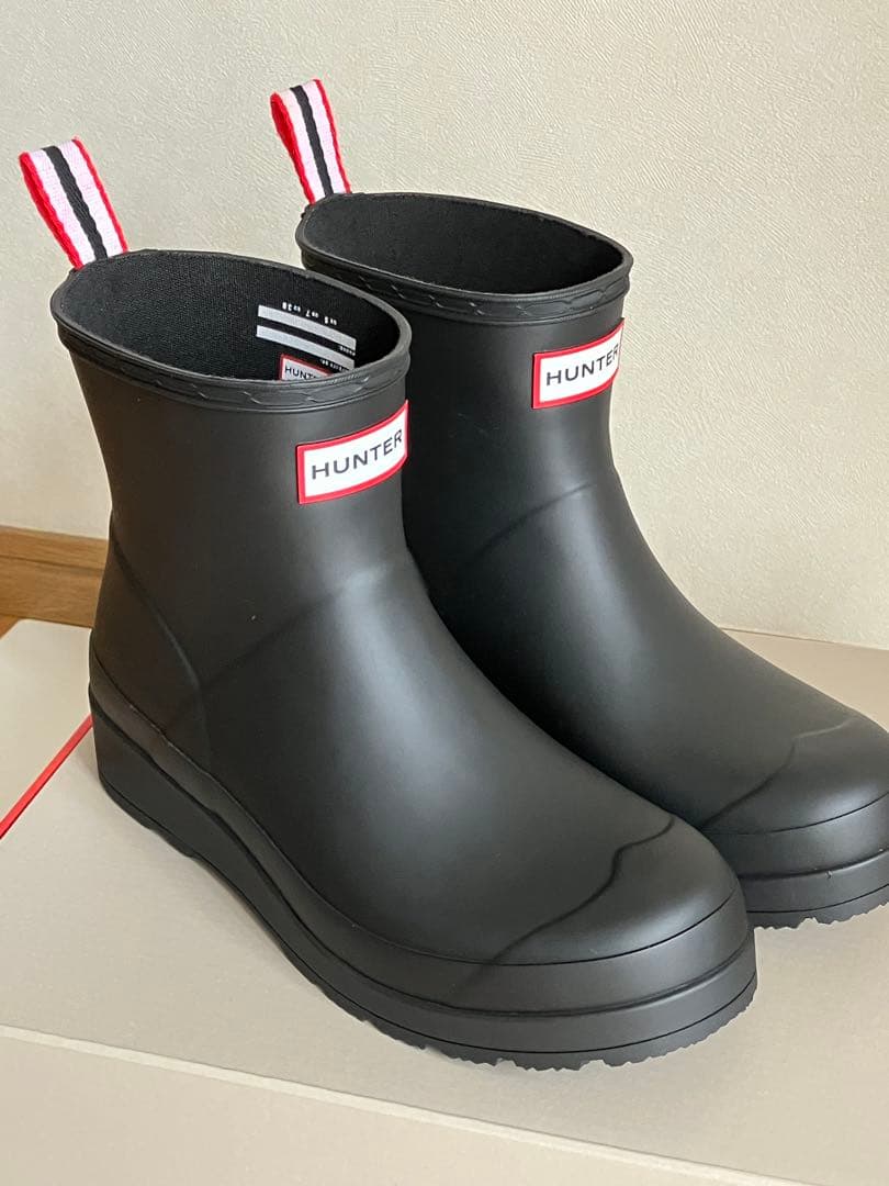 HUNTER レインブーツ オリジナル プレイショート レディース　24㎝