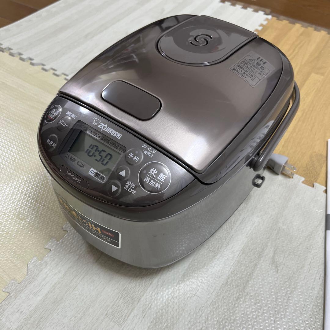 象印IH炊飯ジャー NP-GM05 3合炊き