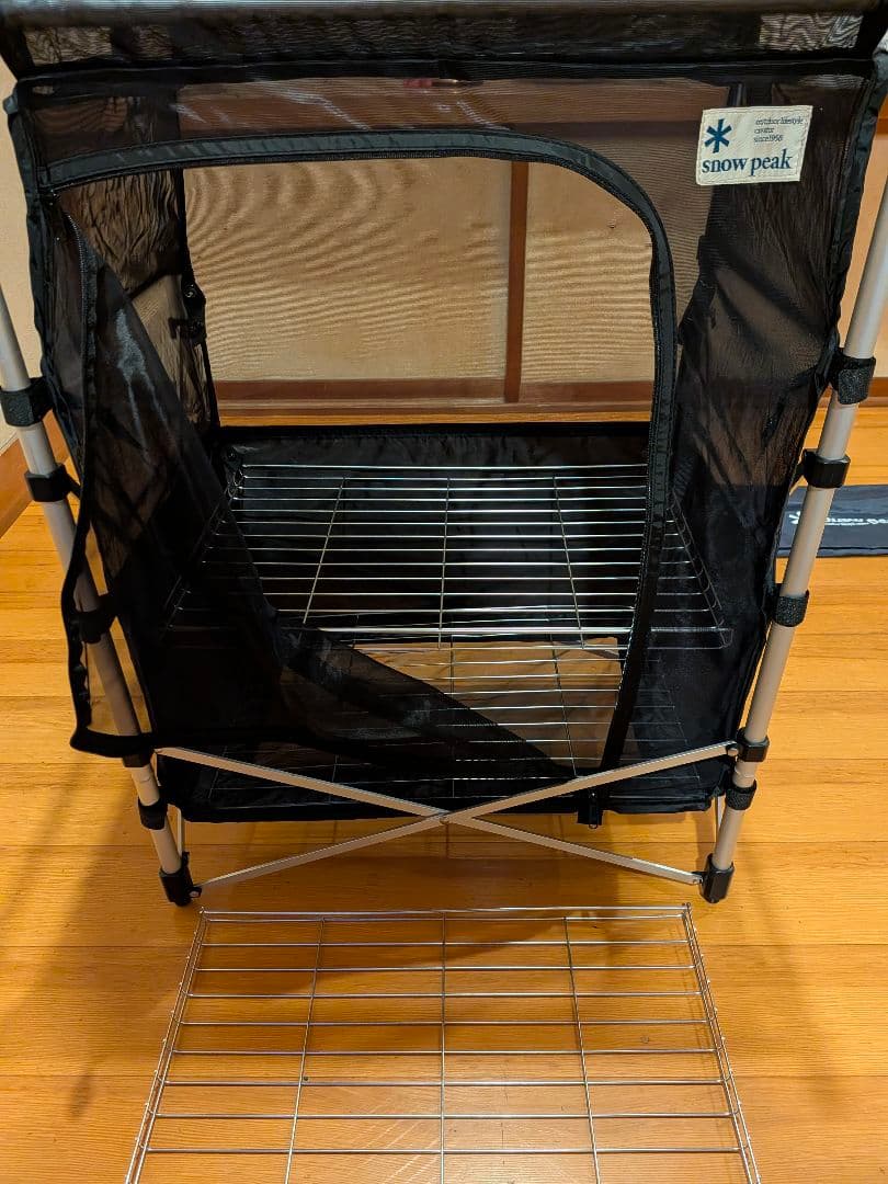 ✨美品✨ 廃盤 スノーピーク peak ネットラックスタンド セット