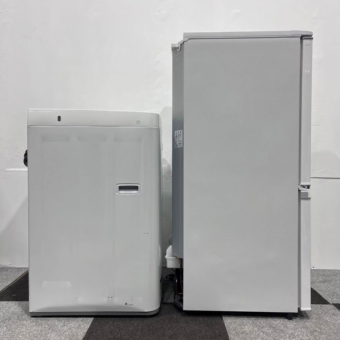 シャープ 生活家電2点 冷蔵庫 137  洗濯機 4.5 2019年 Oc086