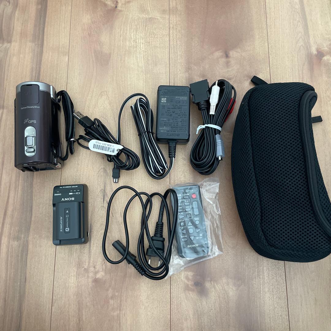 SONY HDR-CX370V ハンディカム 本体　ケース付き