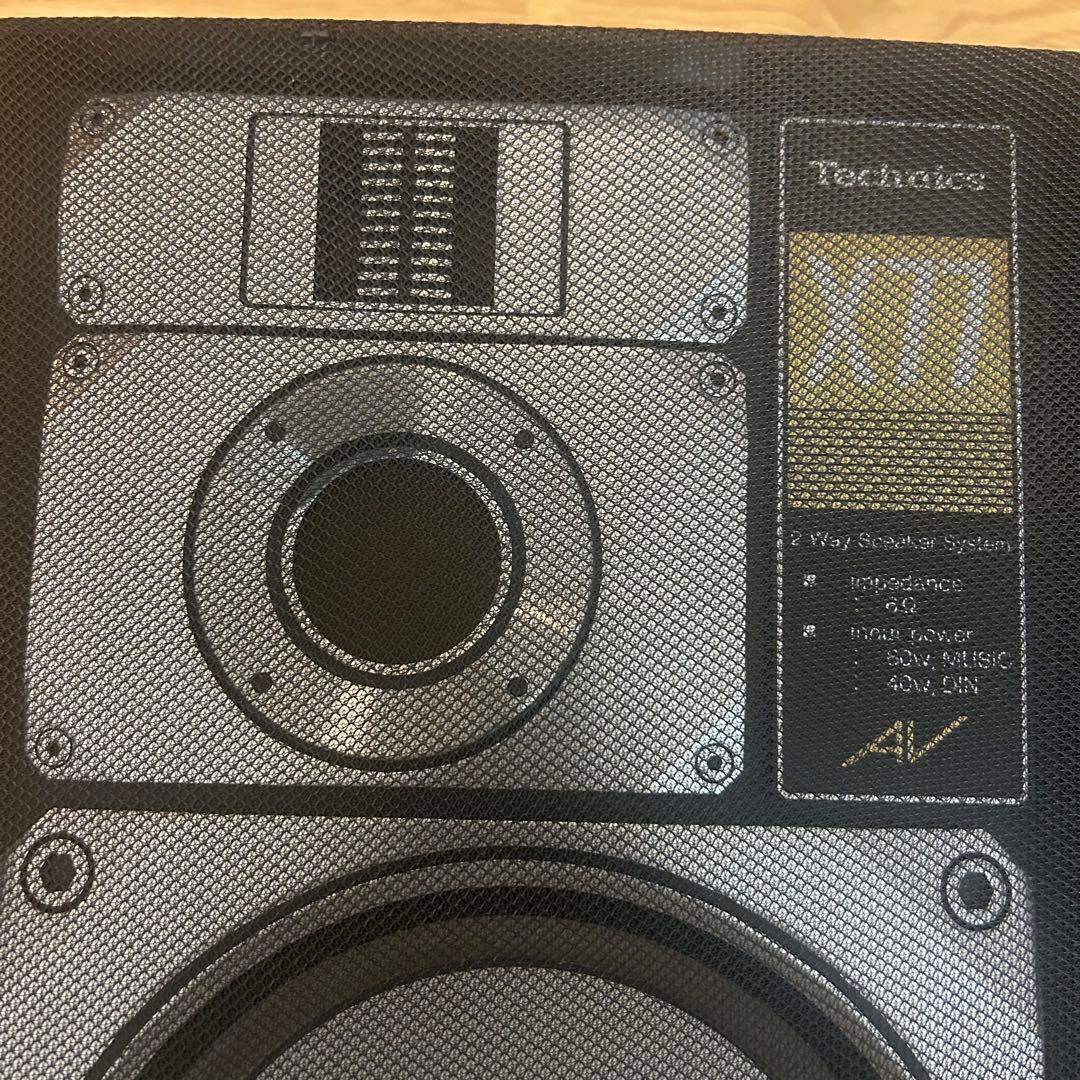 美品•完動品 Technics スピーカー SB-X77 正常