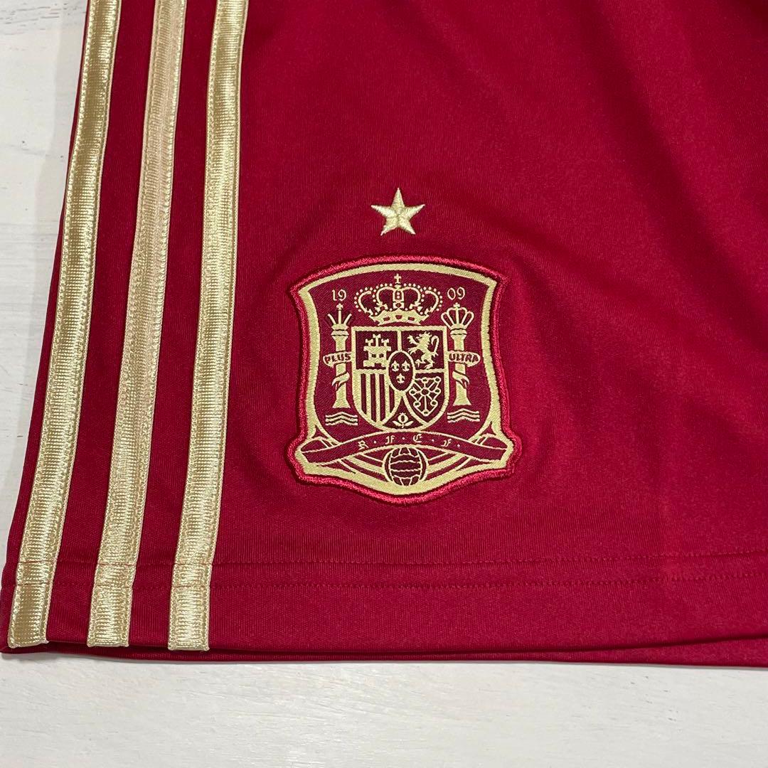 極美品 adidas W杯チャンピオンスペイン代表ユニフォーム セットアップ