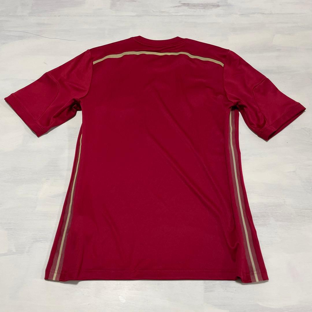 極美品 adidas W杯チャンピオンスペイン代表ユニフォーム セットアップ