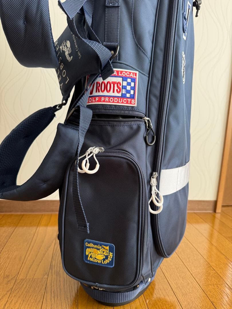 ※完売品　イエローロブスター　スタンド式キャディーバック