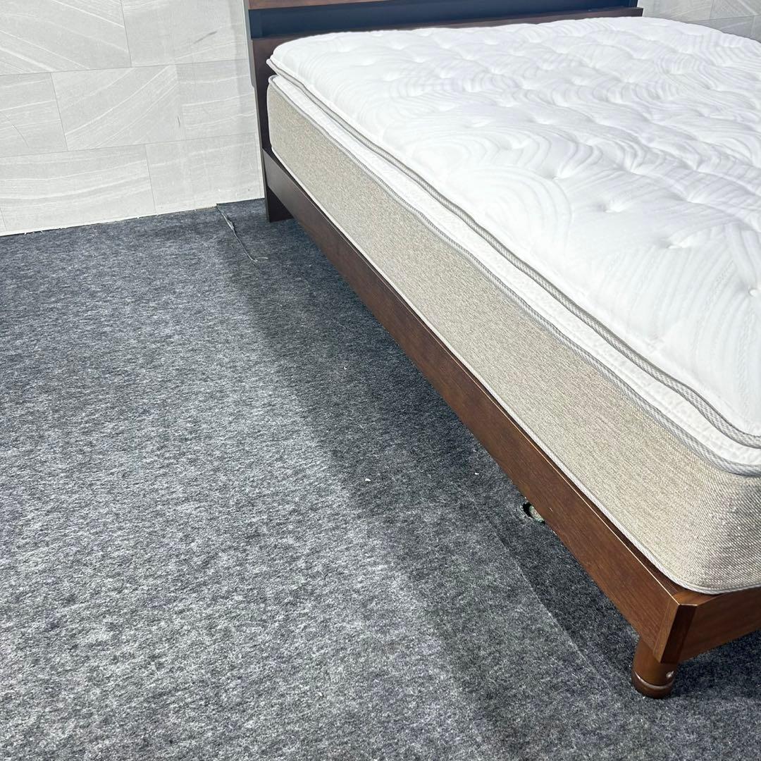 NITORI ベッドフレーム マットレス セット ダブルサイズ 家具 d4918