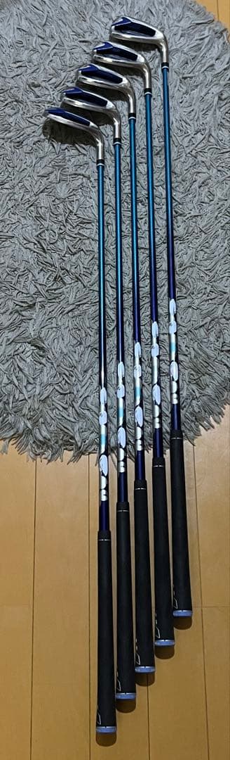 【レディース】ゼクシオ12 アイアン5本セットMP1200 フレックスL