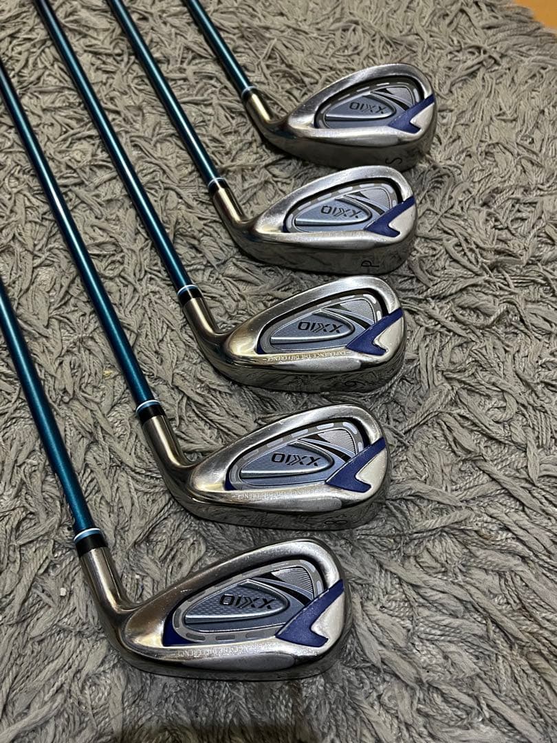【レディース】ゼクシオ12 アイアン5本セットMP1200 フレックスL