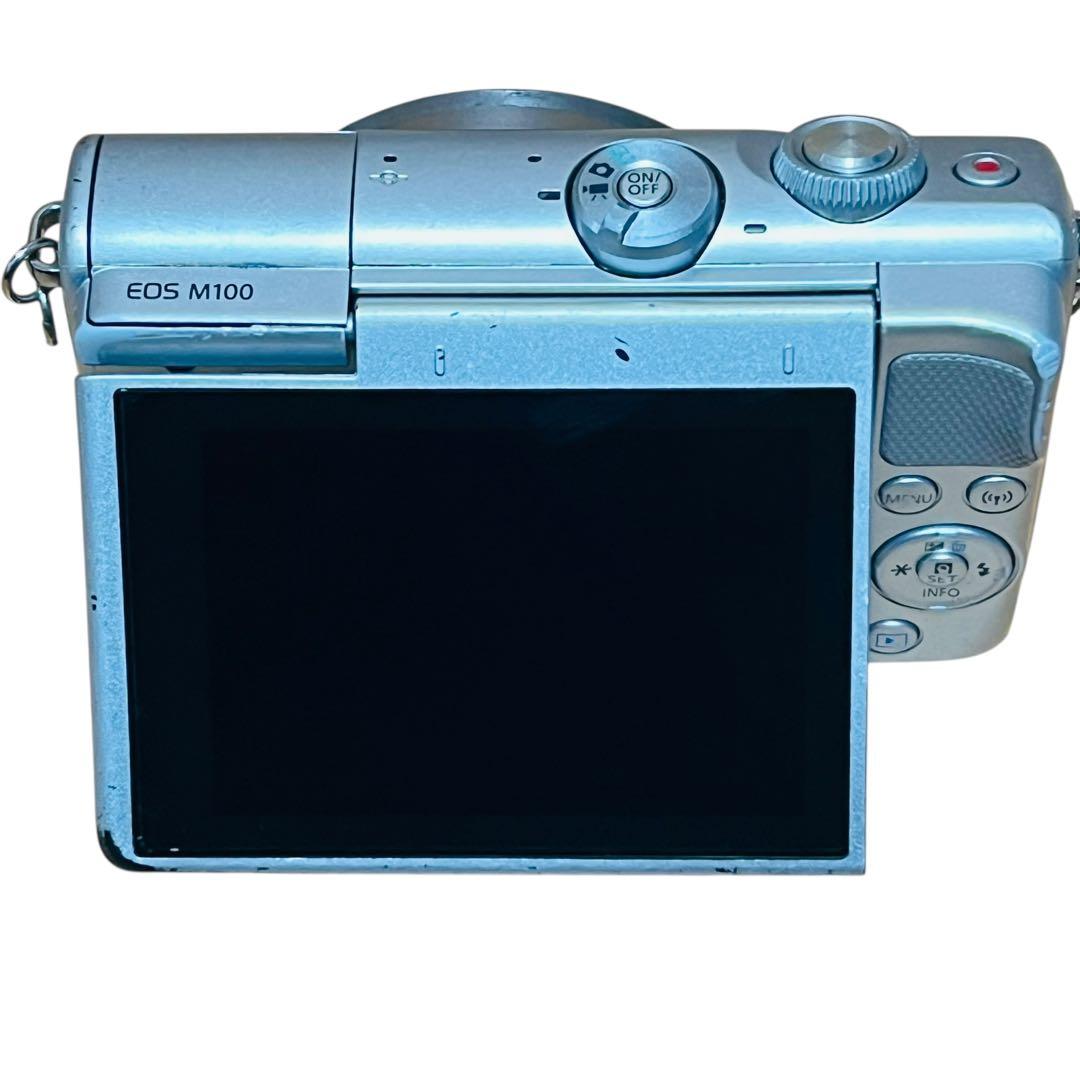 Canon EOS M100 シルバー　ジャンク　充電器付属