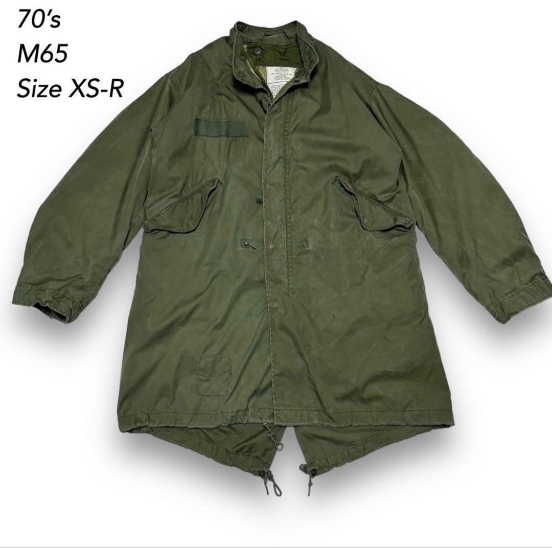 70's M65 フィッシュテールパーカー フルセット XS-R