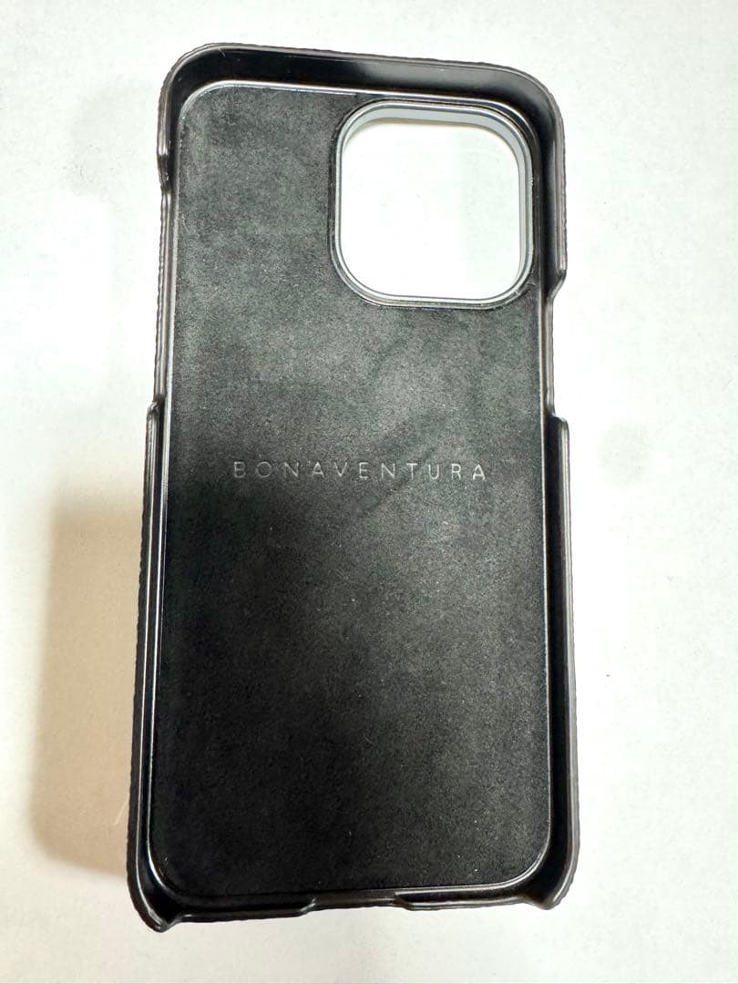 BONAVENTURA iPhone 15 Pro Max 用ケース　グレージュ