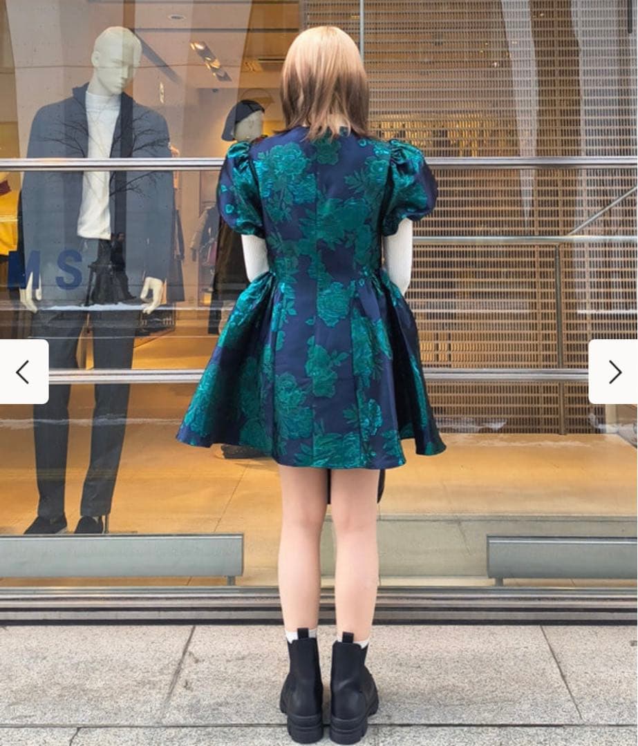 新品sister jane LiLili Jacquard Mini Dress