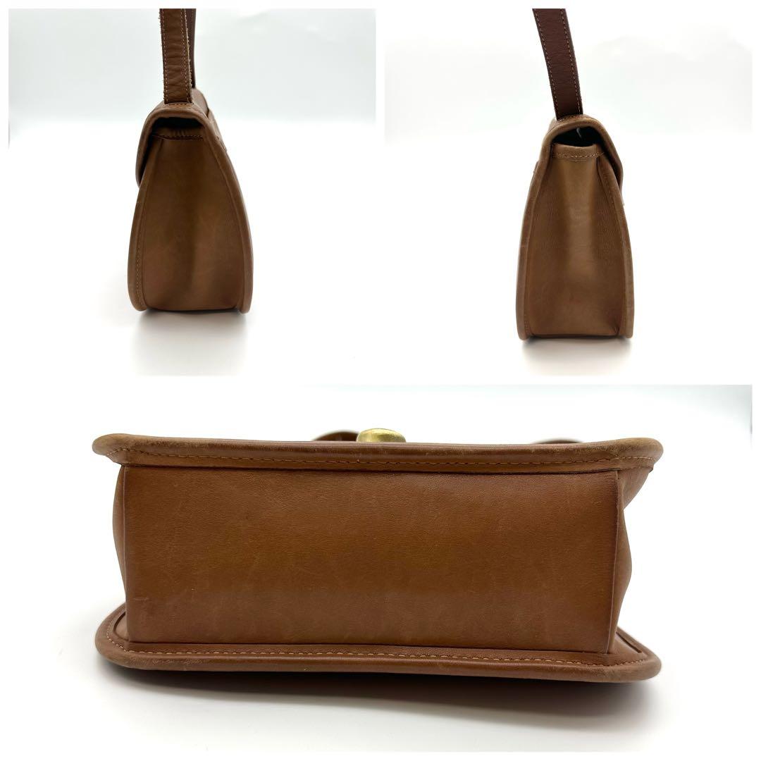COACH オールド コーチ ショルダーバッグ ブラウン US製 3244