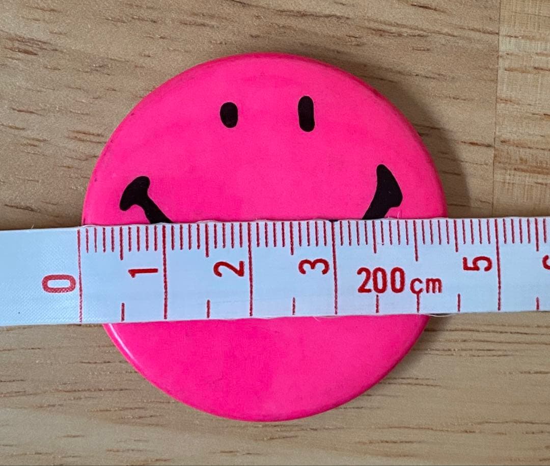 60's 70's ヴィンテージ vintage SHIT スマイリー 缶バッジ