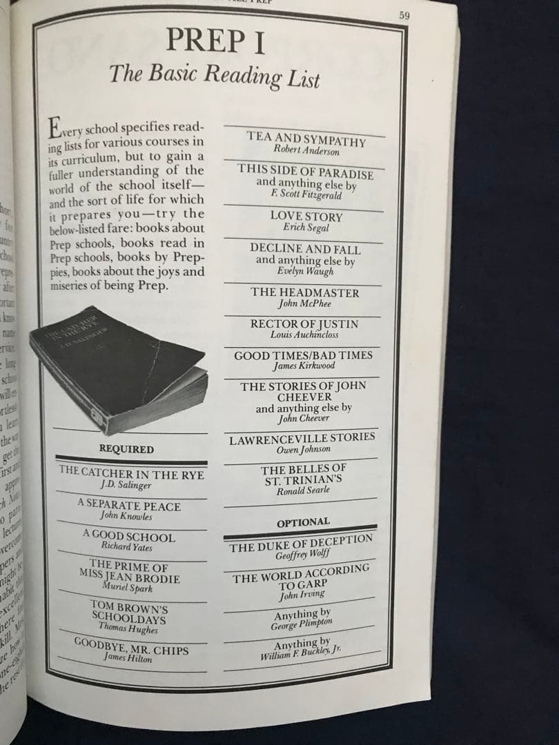 プレッピー「THE OFFICIAL PREPPY HANDBOOK」✳︎原書