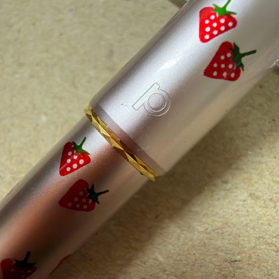 新品 廃盤 PLATINUM プラチナ 万年筆 ショート 14k 細字 いちご