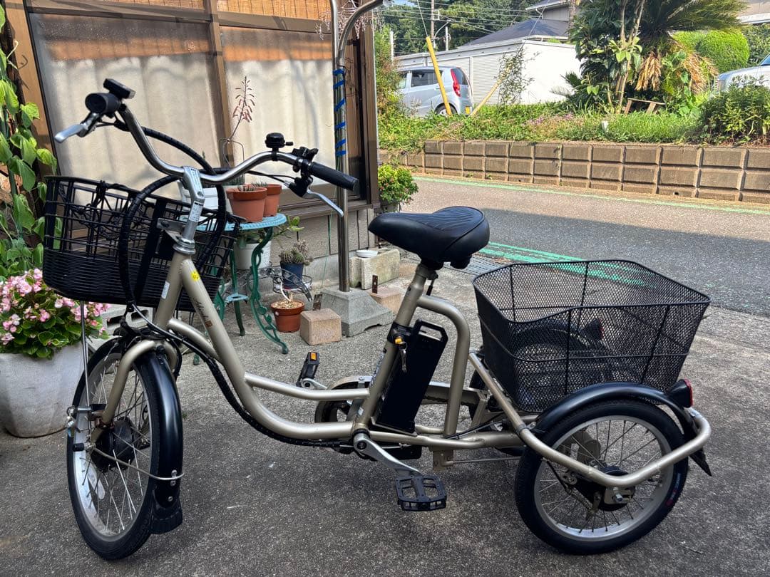 美品 KAIHOU カイホウ BEPN20 電動アシスト三輪自転車 3輪 ミムゴ