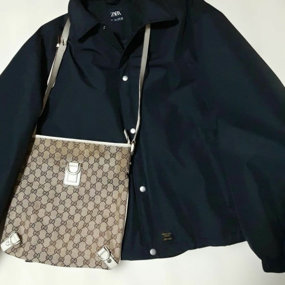 GUCCI グッチ アビー GGキャンバス ショルダーバッグ 斜め掛け