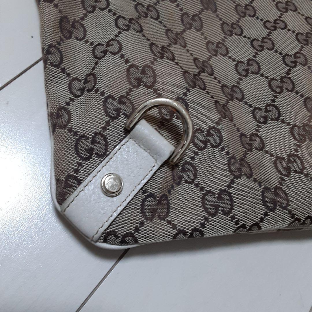 GUCCI グッチ アビー GGキャンバス ショルダーバッグ 斜め掛け