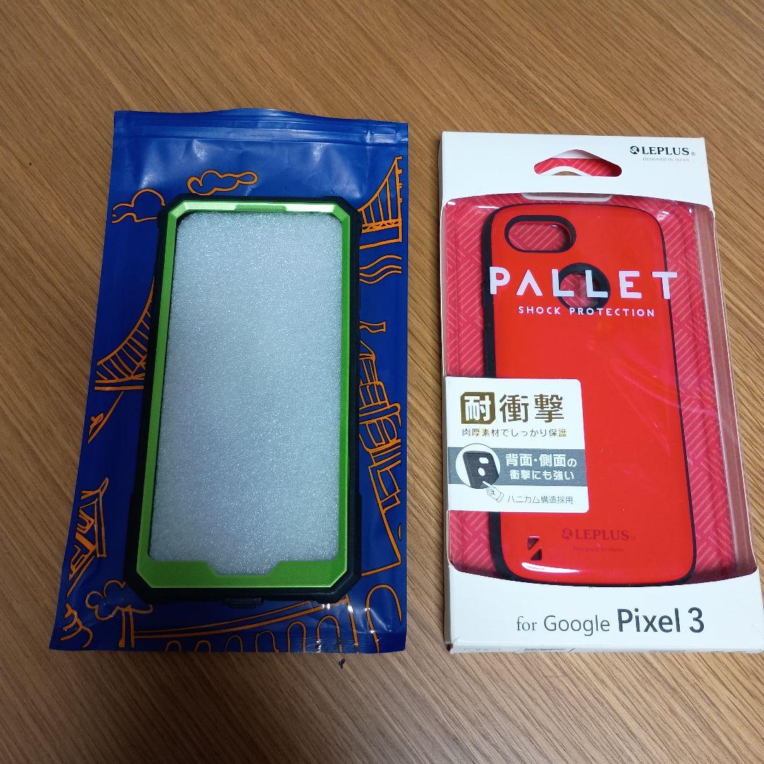 Google Pixel 3 ブラック 本体 キティクロミ リング付ケース他