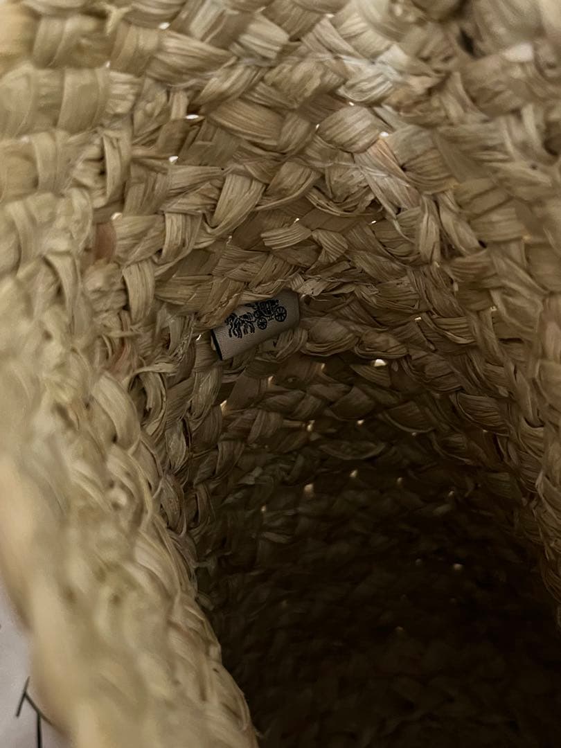 coach かごバッグ ラージストロートート