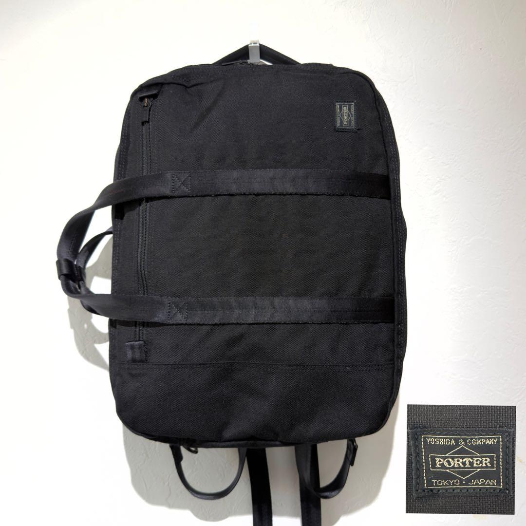 極美品✨ポーター 3WAY ブリーフケース ビジネスA4 タンカー 通勤 pc