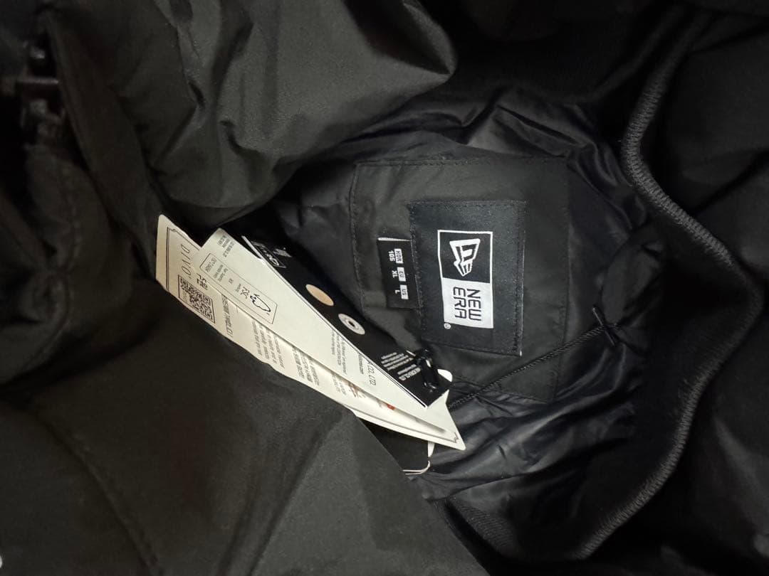 未使用 NEWERA ダウンジャケット ブラック XL