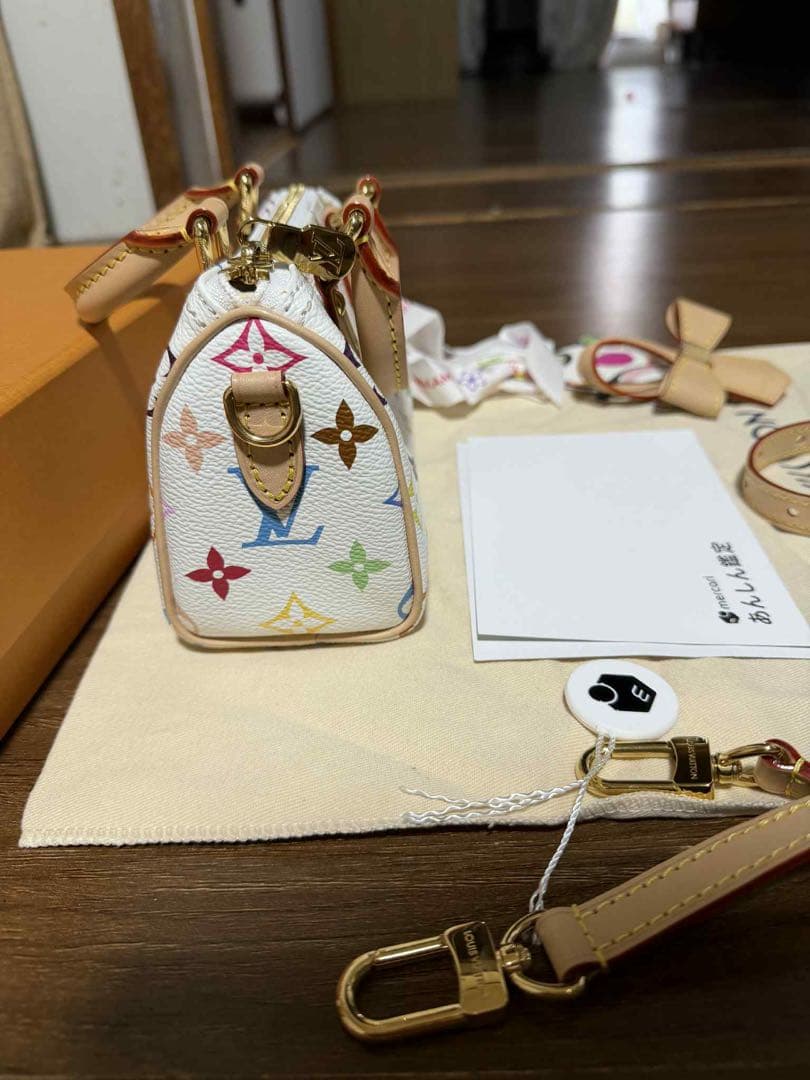 LV✖️TM 2025 新作ルイ・ヴィトン × 村上隆　コラボ　ナノ・スピーディ